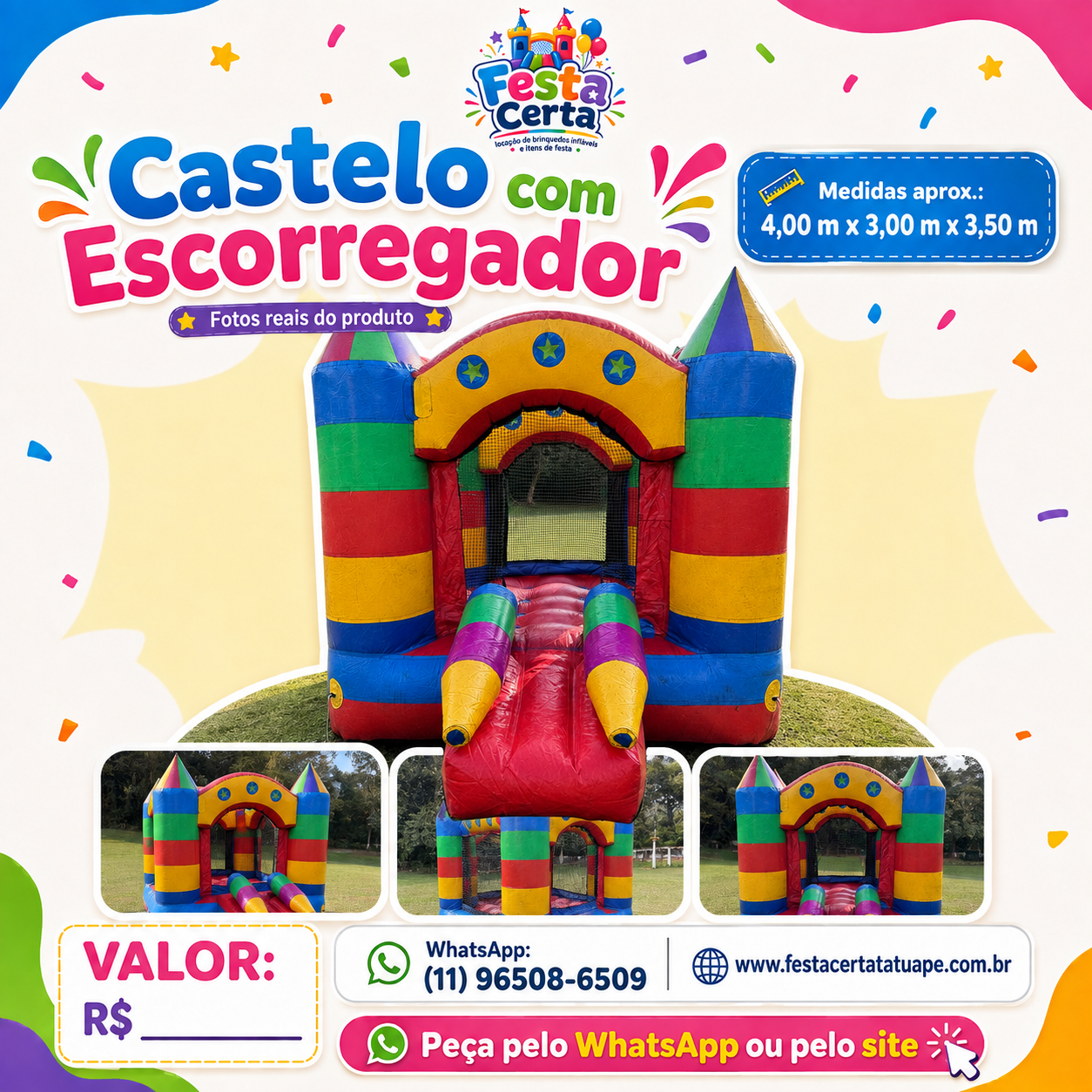 Castelo Inflável
